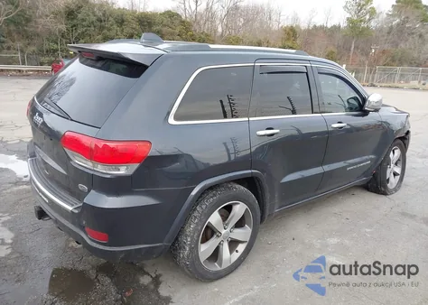 2014 Jeep Grand Cherokee Overland из США, поврежденный, VIN 1C4RJFCG1EC400350
